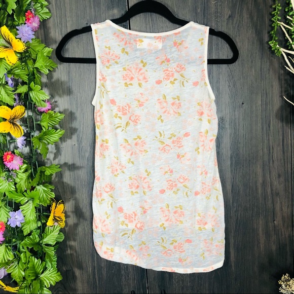 _🌸5/$25🌸Mighty Fine Floral Printed Sleeveless Top Small - Picture 9 of 13
